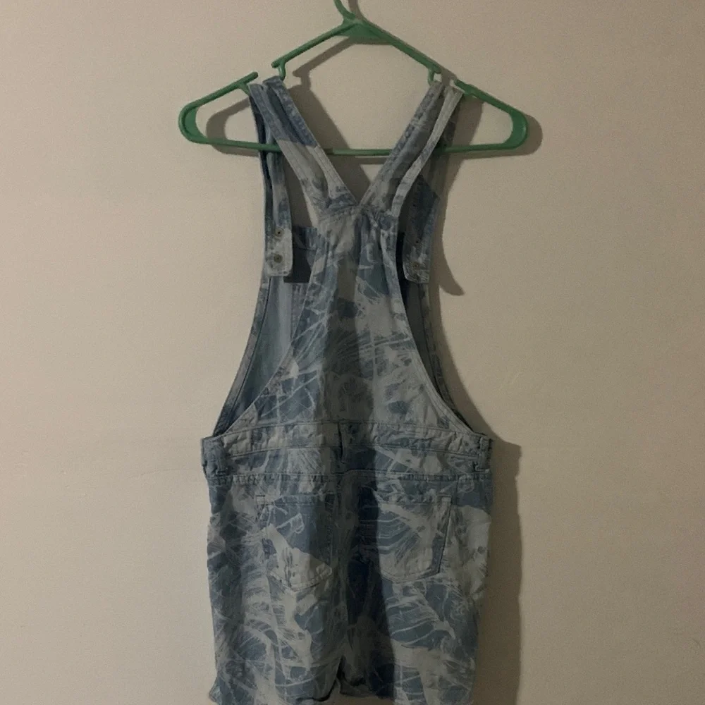 The Children's Place Light Blue Patterned Overalls
